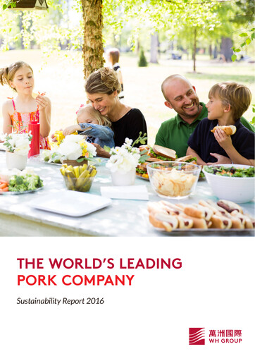 Thumbnail WH Group
 Sustainability Report 2016