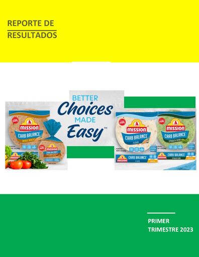 Thumbnail Gruma (Maseca)
 Quarterly Report 2023-q1