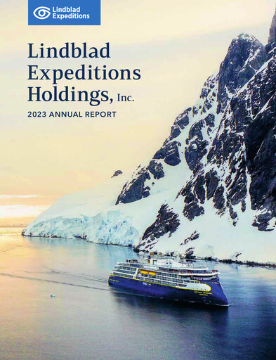 Thumbnail Lindblad Expeditions Annual Report 2023