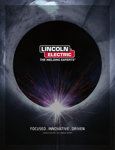 Thumbnail Lincoln Electric
 Annual Report 2015