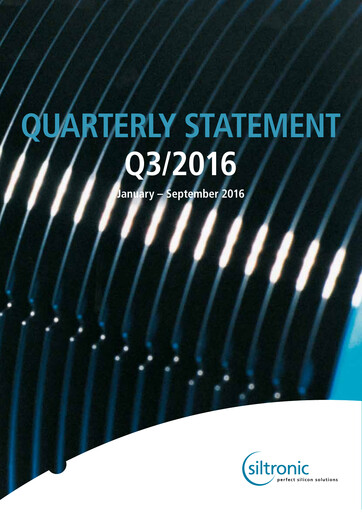 Thumbnail Siltronic Quarterly Report 2016-q3