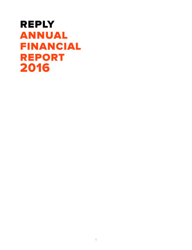 Thumbnail Reply Annual Report 2016