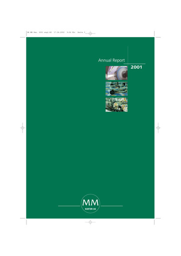 Thumbnail MM Group (Mayr-Melnhof AG)
 Annual Report 2001