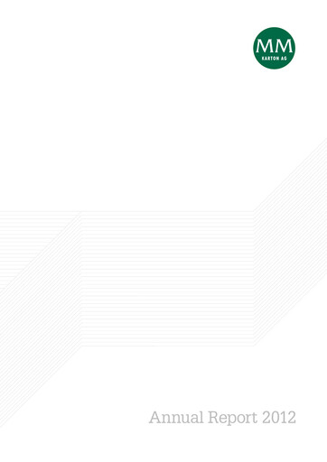 Thumbnail MM Group (Mayr-Melnhof AG)
 Annual Report 2012