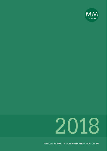 Thumbnail MM Group (Mayr-Melnhof AG)
 Annual Report 2018