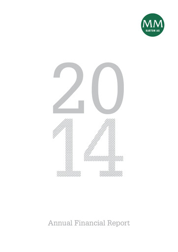 Thumbnail MM Group (Mayr-Melnhof AG)
 Financial Statement 2014