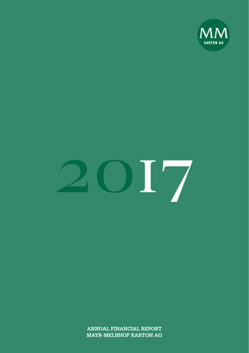 Thumbnail MM Group (Mayr-Melnhof AG)
 Financial Statement 2017