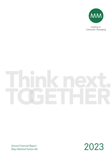 Thumbnail MM Group (Mayr-Melnhof AG)
 Financial Statement 2023