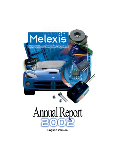 Thumbnail Melexis NV Annual Report 2002