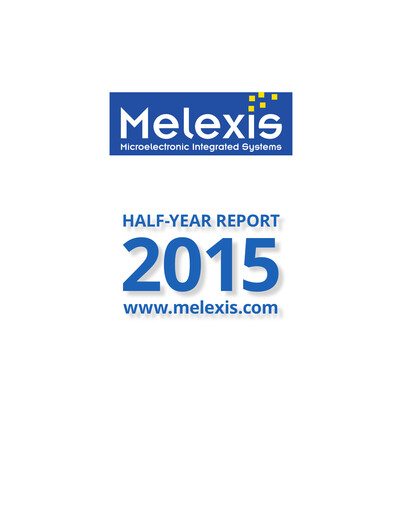 Thumbnail Melexis NV Half-year Report 2015-h1