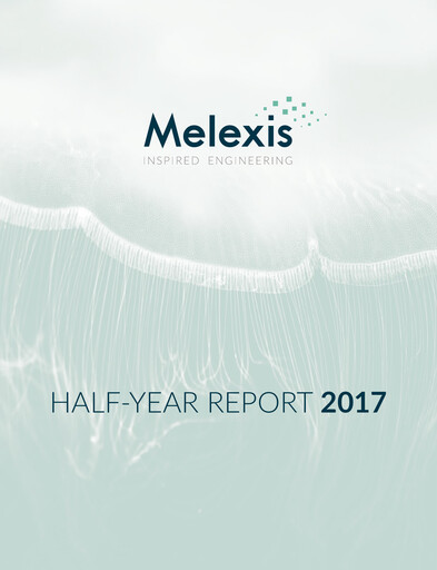 Thumbnail Melexis NV Half-year Report 2017-h1