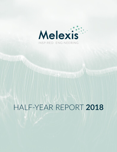 Thumbnail Melexis NV Half-year Report 2018-h1