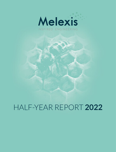 Thumbnail Melexis NV Half-year Report 2022-h1