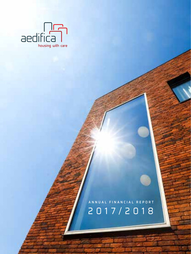 Thumbnail Aedifica Annual Report 2017-2018