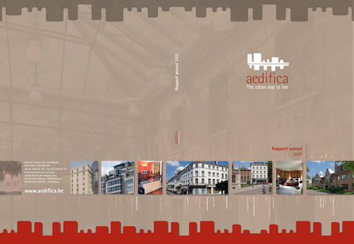 Thumbnail Aedifica Annual Report 2006-2007
