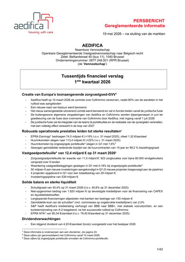 Thumbnail Aedifica Quarterly Report 2026-q1
