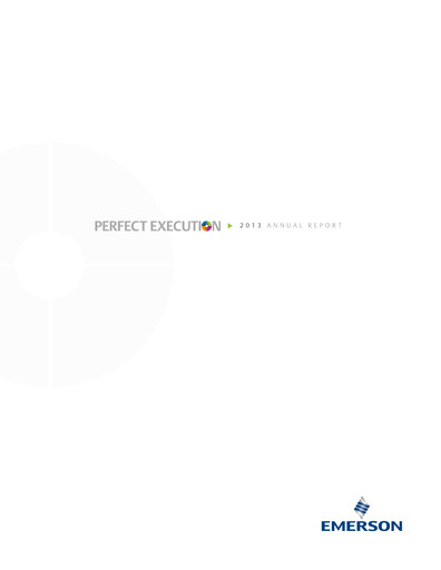 Thumbnail Emerson Annual Report 2013