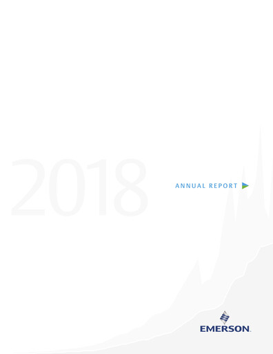 Thumbnail Emerson Annual Report 2018