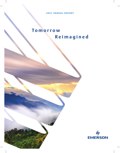 Thumbnail Emerson Annual Report 2021