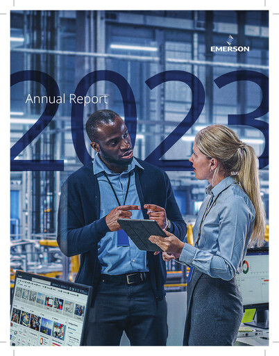 Thumbnail Emerson Annual Report 2023