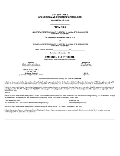 Thumbnail Emerson Quarterly Report 2015-q2