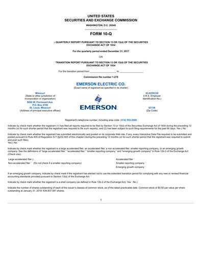 Thumbnail Emerson Quarterly Report 2017-q4