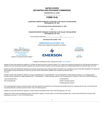 Thumbnail Emerson Quarterly Report 2018-q4