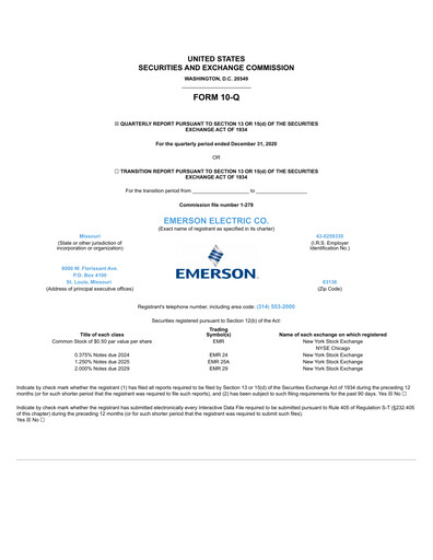 Thumbnail Emerson Quarterly Report 2020-q4