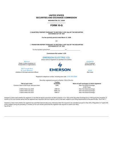 Thumbnail Emerson Quarterly Report 2026-q2