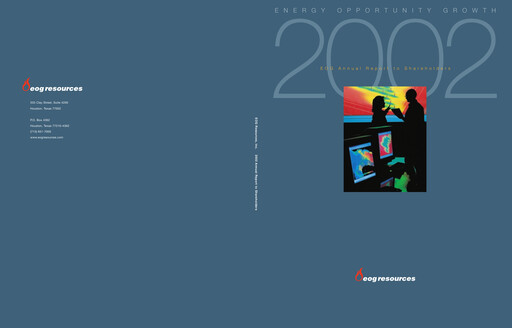 Miniature EOG Resources Rapport annuel 2002