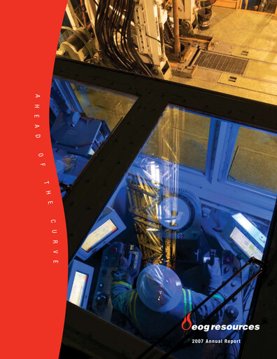 Miniature EOG Resources Rapport annuel 2007
