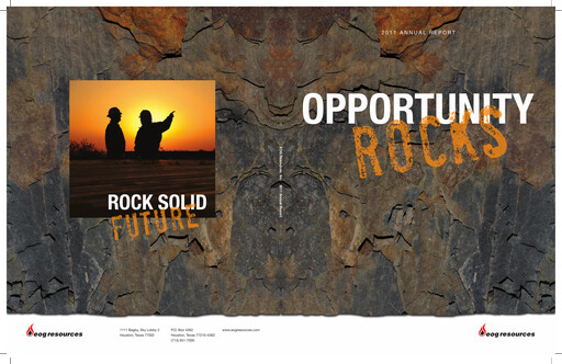 Miniature EOG Resources Rapport annuel 2011