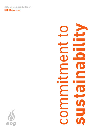 Miniature EOG Resources Rapport de durabilité 2019