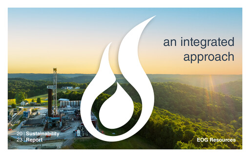 Miniature EOG Resources Rapport de durabilité 2023