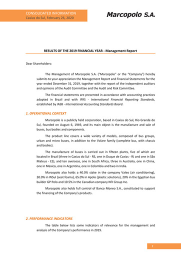 Thumbnail Marcopolo Annual Report 2019