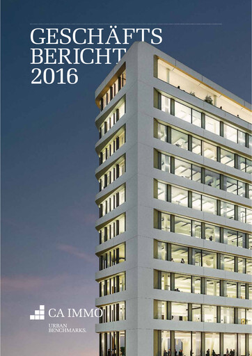 Thumbnail CA Immo
 Annual Report 2016