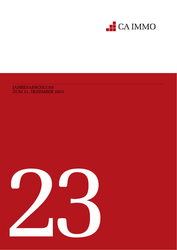 Miniature CA Immo
 Bilan financier 2023