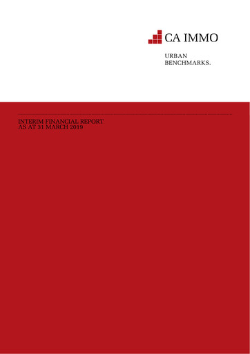 Thumbnail CA Immo
 Quarterly Report 2019-q1