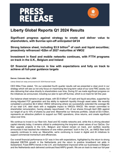 Thumbnail Liberty Global Quarterly Report 2024-q1