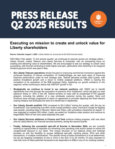 Thumbnail Liberty Global Quarterly Report 2025-q2
