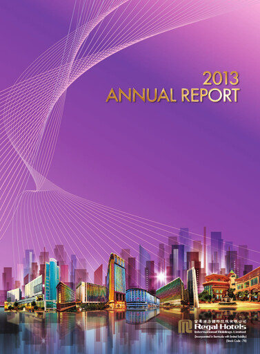 Thumbnail Regal Hotels International Annual Report 2013