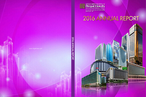 Thumbnail Regal Hotels International Annual Report 2016