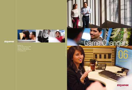 Thumbnail Equifax Annual Report 2006