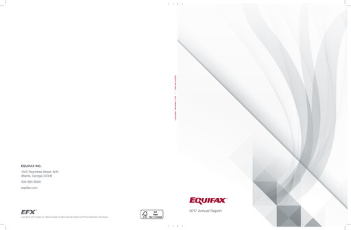 Thumbnail Equifax Annual Report 2017