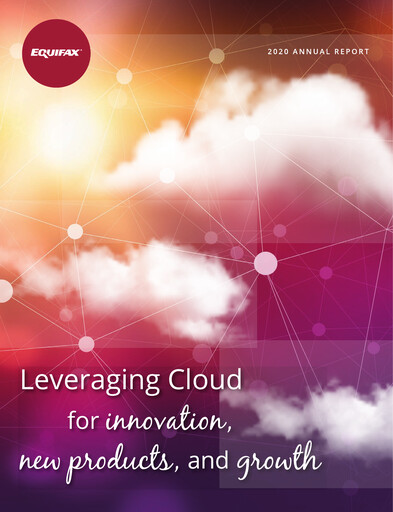 Thumbnail Equifax Annual Report 2020