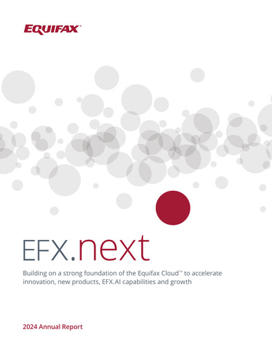 Thumbnail Equifax Annual Report 2024