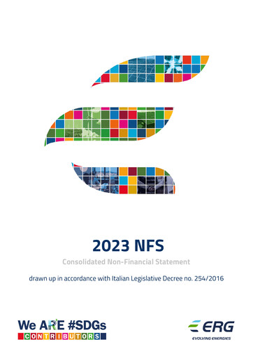 Thumbnail ERG Sustainability Report 2023