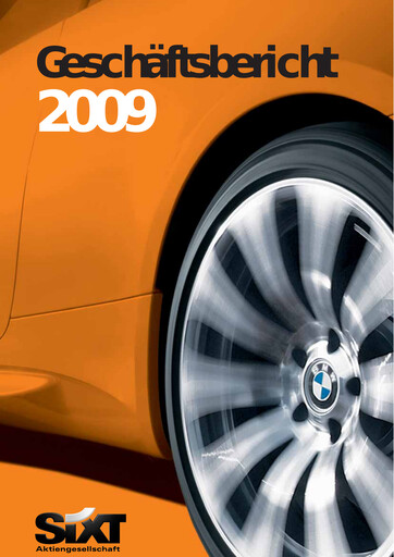 Thumbnail Sixt Annual Report 2009
