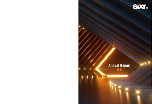 Thumbnail Sixt Annual Report 2020