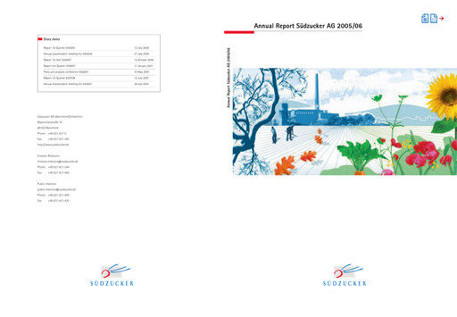 Thumbnail Südzucker Annual Report 2005-2006